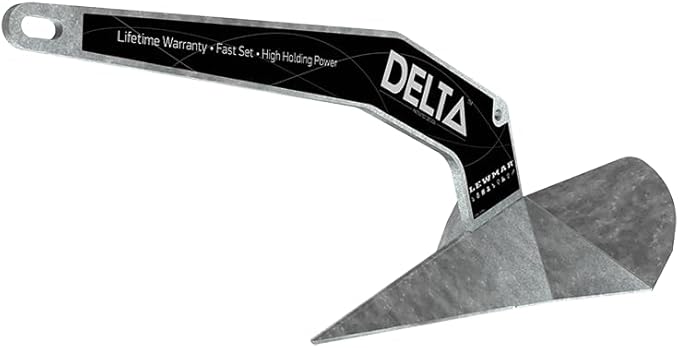 Lewmar - Anclaje Delta galvanizado